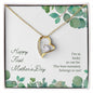 Happy First Mother's Day | Best Mommy | Forever Love Necklace - ALL4THEGIFTOFIT