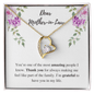 Dear Mother-in-Law | Forever Love Necklace - ALL4THEGIFTOFIT