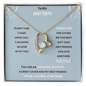 To My Baby Mama | Your Loving Partner | Forever Love Necklace - ALL4THEGIFTOFIT