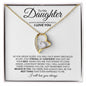 To My Daughter | You are Strong and Confident | Forever Love Necklace - ALL4THEGIFTOFIT