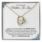 To My Beautiful Mother-In-Law | Gift Of You (Son-in-Law) | Forever Love Necklace - Gift for Mother's Day, Wedding, Birthday, Holidays - ALL4THEGIFTOFIT