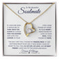 To My Beautiful Soulmate | I Love You to the Moon & Back | Forever Love Necklace -Gift for Wife, Fiance, Girlfriend - ALL4THEGIFTOFIT