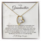 To My Grandmother | Gift of You | Forever Love Necklace - Gift for Mother's Day, Birthday. Holidays - ALL4THEGIFTOFIT