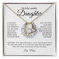 To My Lovely Daughter | My Last Breath - Mom | Forever Love Necklace - ALL4THEGIFTOFIT
