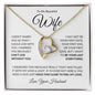 To My Beautiful Wife | I Can't Live Without You | Forever Love Necklace - Gift for Soulmate - ALL4THEGIFTOFIT