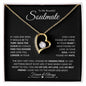 To My Beautiful Soulmate | I Love You to the Moon & Back | Forever Love Necklace - Gift for Wife, Fiance, Girlfriend - ALL4THEGIFTOFIT
