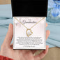 To My Grandmother | Life Gave Me The Gift Of You | Forever Love Necklace - Gift for Mother's Day. Birthday, Holidays - ALL4THEGIFTOFIT
