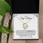 To My Step Mom | Thank You for Loving Me | Forever Love Necklace - Gift for Mother's Day, Birthdays, Holidays - ALL4THEGIFTOFIT