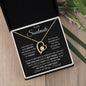 To My Soulmate | My One True Love | Forever Love Necklace - Gift for Wife, Fiance, Girlfriend - ALL4THEGIFTOFIT