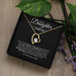 To My Daughter | You are Strong and Confident | Forever Love Necklace - ALL4THEGIFTOFIT