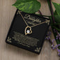 To My Daughter | I Believe In You | Forever Love Necklace - ALL4THEGIFTOFIT