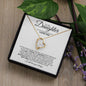 To My Daughter | You are Strong and Confident | Forever Love Necklace - ALL4THEGIFTOFIT