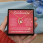 To My Soulmate | Through My Eyes | Forever Love Necklace - Gift for Wife, Fiance, Girlfriend - ALL4THEGIFTOFIT