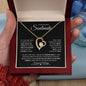 To My Beautiful Soulmate | I Love You to the Moon & Back | Forever Love Necklace - Gift for Wife, Fiance, Girlfriend - ALL4THEGIFTOFIT