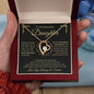 To My Beautiful Daughter | Love You Always & Forever | Forever Love Necklace - ALL4THEGIFTOFIT