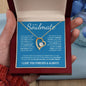 To My Soulmate (Blue Card) | I Love You Forever & Always | Forever Love Necklace - Gift for Wife, Fiance, Girlfriend - ALL4THEGIFTOFIT