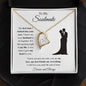 To My Soulmate | My Love, My Everything | Forever Love Necklace - Gift for Wife, Fiance, Girlfriend - ALL4THEGIFTOFIT
