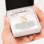 To My Grandmother | Life Gave Me The Gift Of You | Forever Love Necklace - Gift for Mother's Day. Birthday, Holidays - ALL4THEGIFTOFIT