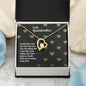 To My Grandmother | Heart of Gold | Forever Love Necklace - Gift for Mother's Day, Birthdays, Holidays, Just Because - ALL4THEGIFTOFIT