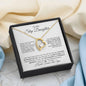 To My Step Daughter | I Will Forever Love You | Forever Love Necklace - ALL4THEGIFTOFIT