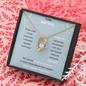 To My Baby Mama | Your Loving Partner | Forever Love Necklace - ALL4THEGIFTOFIT