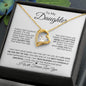To My Daughter | I Love You to the Moon and Back | Forever Love Necklace - ALL4THEGIFTOFIT