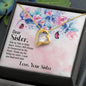 Dear Sister | Connected by the Heart | Forever Love Necklace | Gift for Mother's Day, Birthdays, Holidays, Just Because - ALL4THEGIFTOFIT