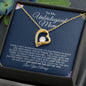 To My Unbiological Mom | Life Gave Me the Gift of You | Forever Love Necklace - ALL4THEGIFTOFIT
