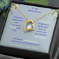 To My Baby Mama | Love Your Baby Daddy | Forever Love Necklace - ALL4THEGIFTOFIT