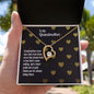 To My Grandmother | Heart of Gold | Forever Love Necklace - Gift for Mother's Day, Birthdays, Holidays, Just Because - ALL4THEGIFTOFIT
