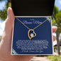 To My Bonus Mom | Thank You For Loving Me | Forever Love Necklace | Gift for Mother's Day, Birthdays, Holidays - ALL4THEGIFTOFIT