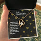 To My Grandmother | Heart of Gold | Forever Love Necklace - Gift for Mother's Day, Birthdays, Holidays, Just Because - ALL4THEGIFTOFIT