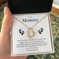 To My Mommy | Close To Your Heart | Forever Love Necklace - Gift for Mother's Day, Mom to Be, Baby Shower Gift, Expecting Mother, Pregnancy - ALL4THEGIFTOFIT