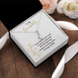 To My Beautiful Mom | Alluring Beauty Necklace - ALL4THEGIFTOFIT