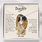 To My Daughter | I Am So Proud Of You | Love Dad - ALL4THEGIFTOFIT