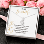 To My Beautiful Mom | Alluring Beauty Necklace - ALL4THEGIFTOFIT