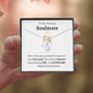 To My Amazing Soulmate | Always & Forever Yours | Alluring Beauty Necklace - ALL4THEGIFTOFIT