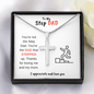 To My Step DAD | Thanks For Loving Me & My Mom | I Appreciate and Love You - ALL4THEGIFTOFIT