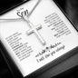 To My Son | I Believe In You | Cross Necklace - ALL4THEGIFTOFIT