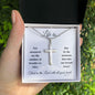 Life Is... | Cross Necklace - Gift for Easter, Confirmation, Birthdays, Holidays - ALL4THEGIFTOFIT