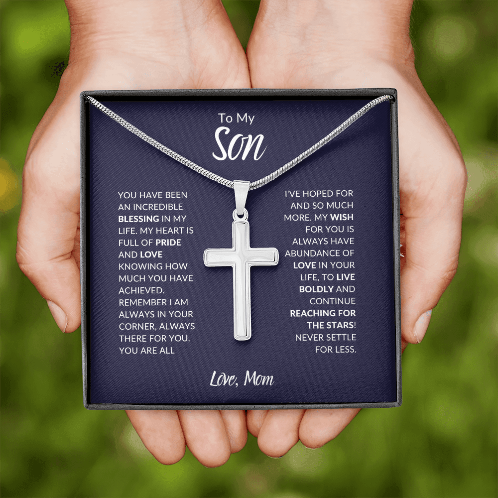 To My Son | Continue Reaching for the Stars - ALL4THEGIFTOFIT