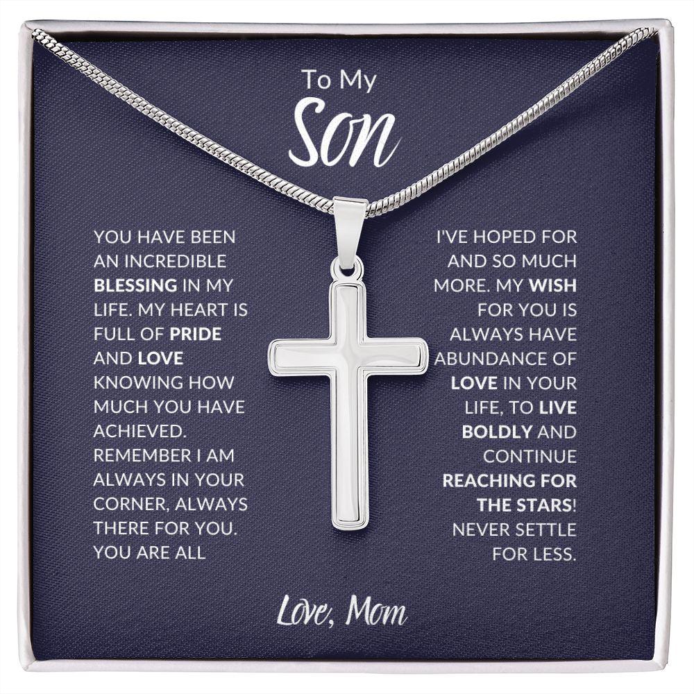 To My Son | Continue Reaching for the Stars - ALL4THEGIFTOFIT