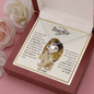 To My Daughter | Proud To Be Your Dad | Love Knot Necklace - ALL4THEGIFTOFIT