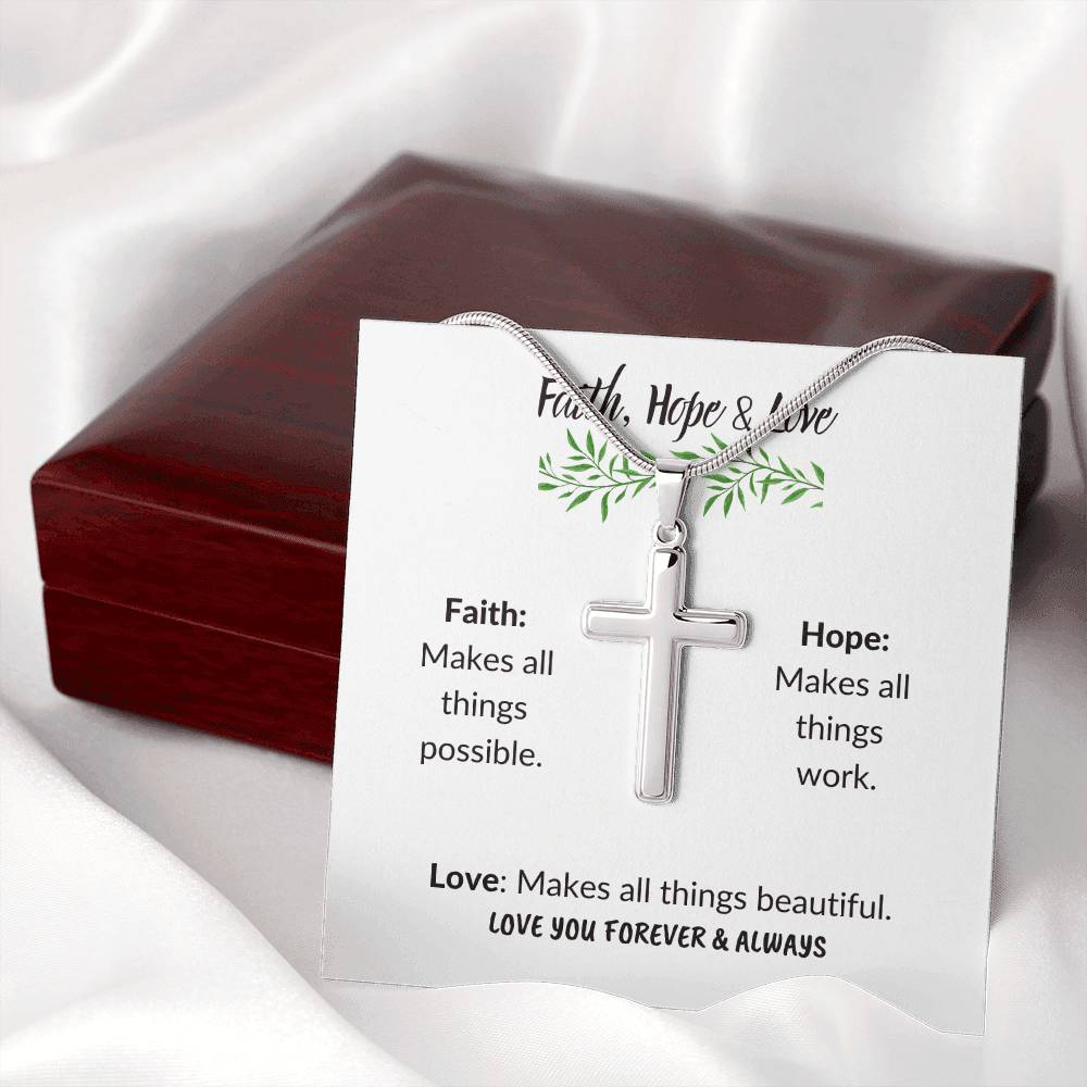 Faith, Hope & Love | Love You Forever & Always - ALL4THEGIFTOFIT
