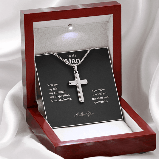 To My Man | You Make Me Feel So Blessed & Complete | I Love You - ALL4THEGIFTOFIT