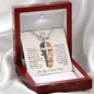 To My Son - You are Brave, Strong & Smart | Cross Necklace - ALL4THEGIFTOFIT