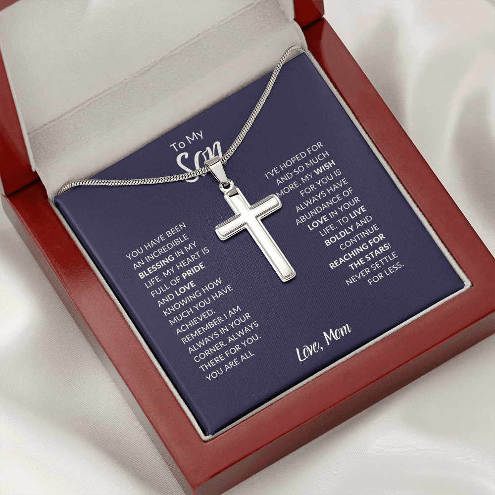 To My Son | Continue Reaching for the Stars - ALL4THEGIFTOFIT