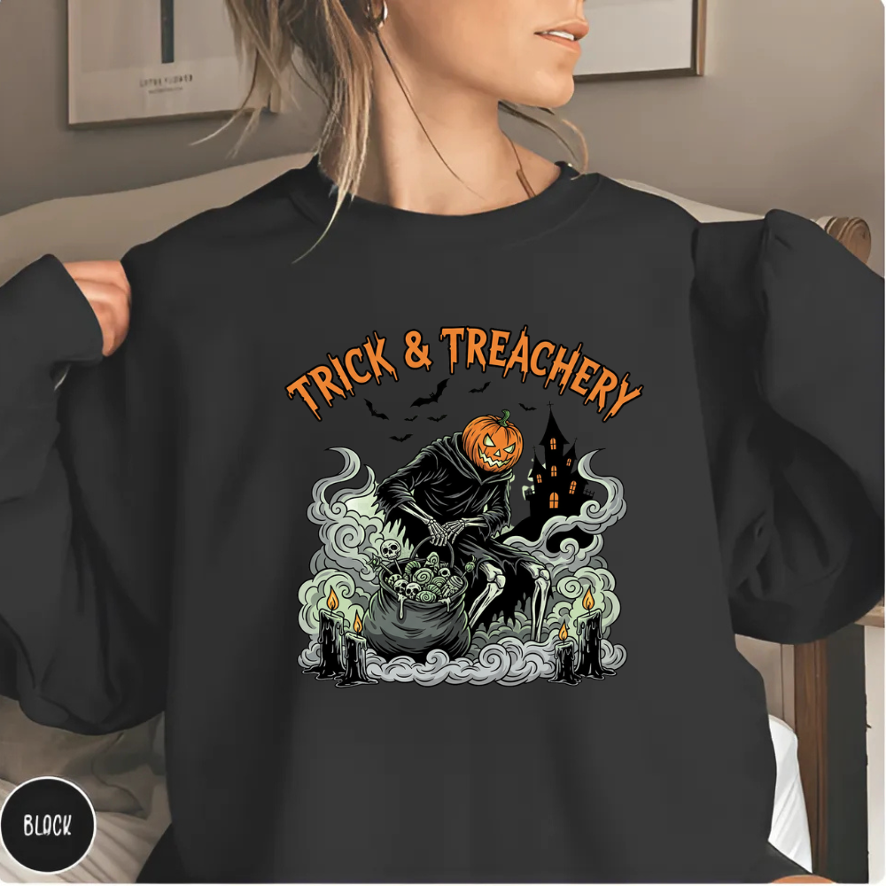 Trick & Treachery Halloween Shirt