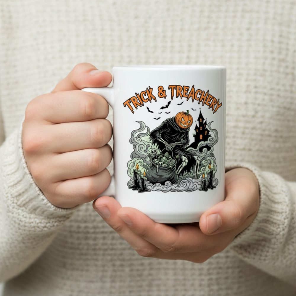 Trick & Treachery Halloween Mug