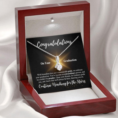 Congratulations | Continue Reaching for the Stars | Alluring Beauty Necklace - ALL4THEGIFTOFIT